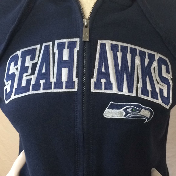 Zip front hoodie Seahawks - Picture 2 of 10